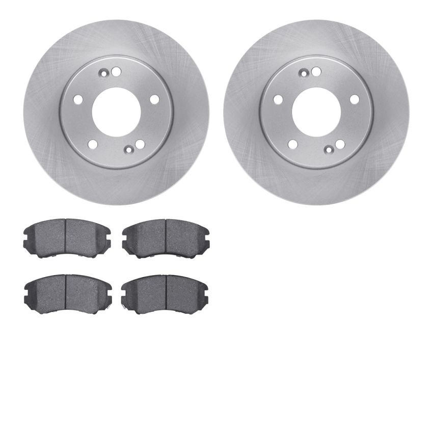 Dynamic Friction 6502-21086 Rotor Kit