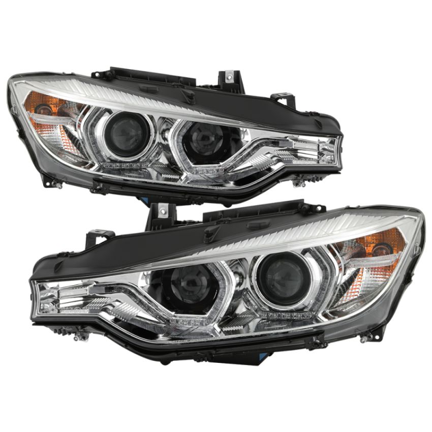 SPYDER 5086822 Projector Headlights - Chrome