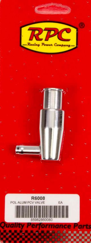 RACING POWER CO-PACKAGED RPCR6008 Alum PCV Valve Polished