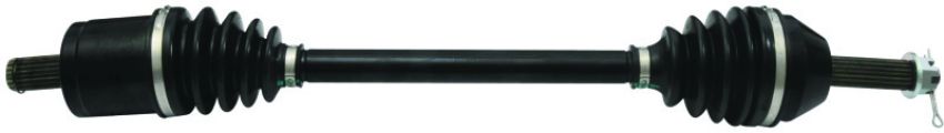 QuadBoss 609189 2007 Polaris Ranger 500 4x4 (04) Front Left Side Rugged Axle