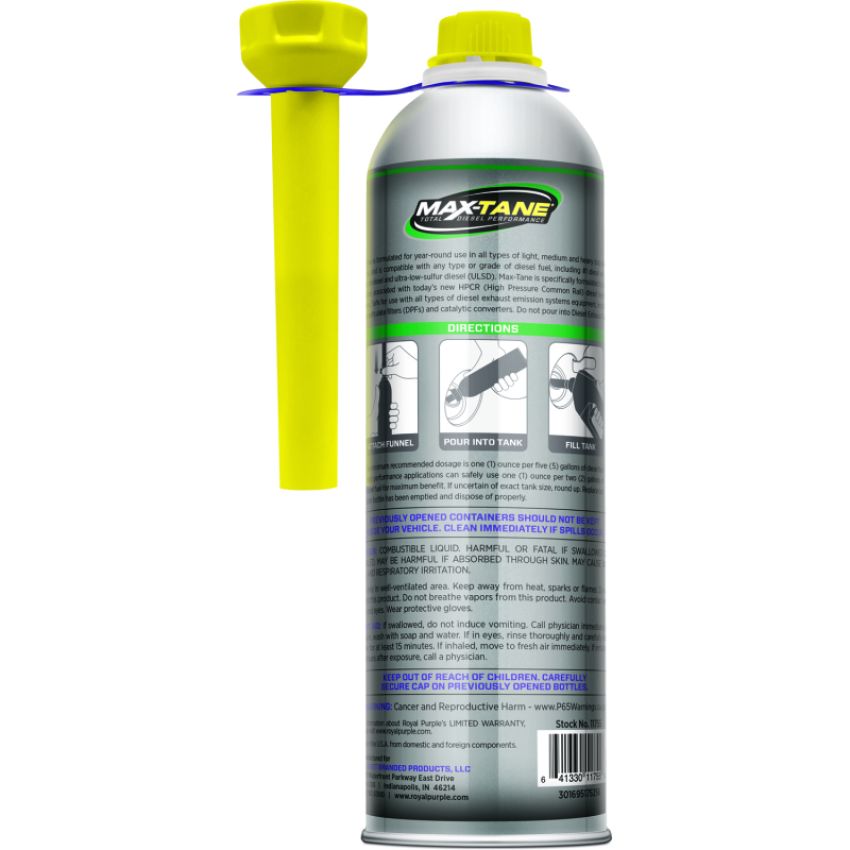 Royal Purple 06755 Max-Tane All-In-One + All-Season Diesel Additive - 20oz