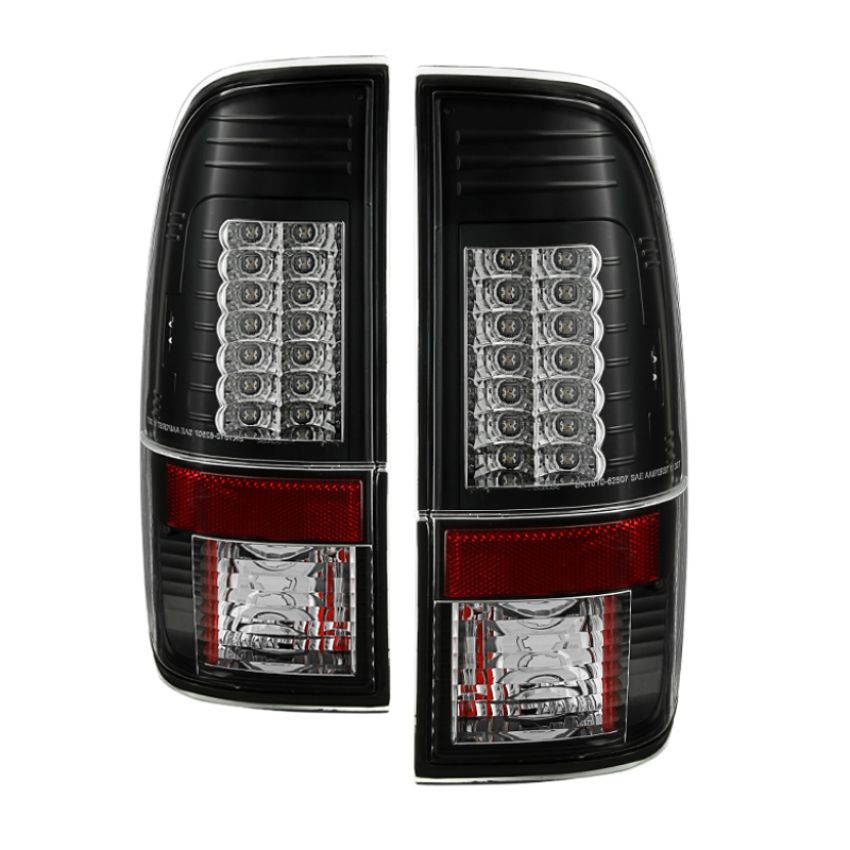 SPYDER 5029188 LED Tail Lights - Version 2 - Black
