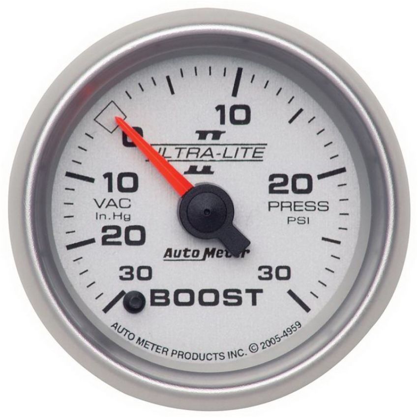 AutoMeter 4959 GAUGE, VAC/BOOST, 2 1/16