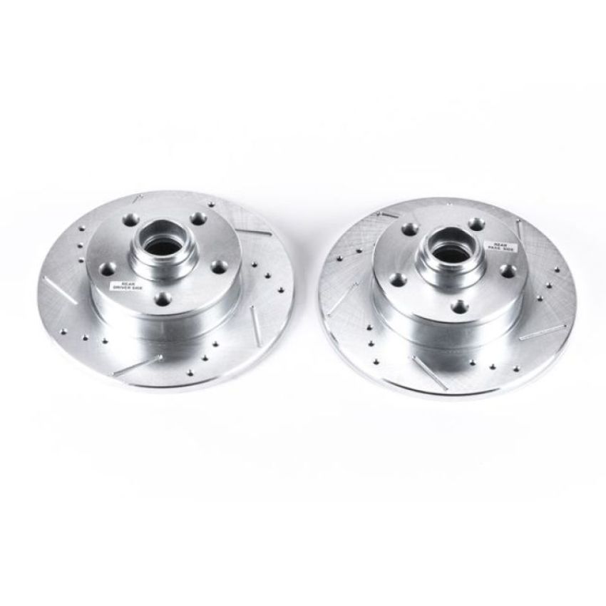 PowerStop EBR426XPR PowerStop Evolution Performance Drilled and Slotted Rotor Pair