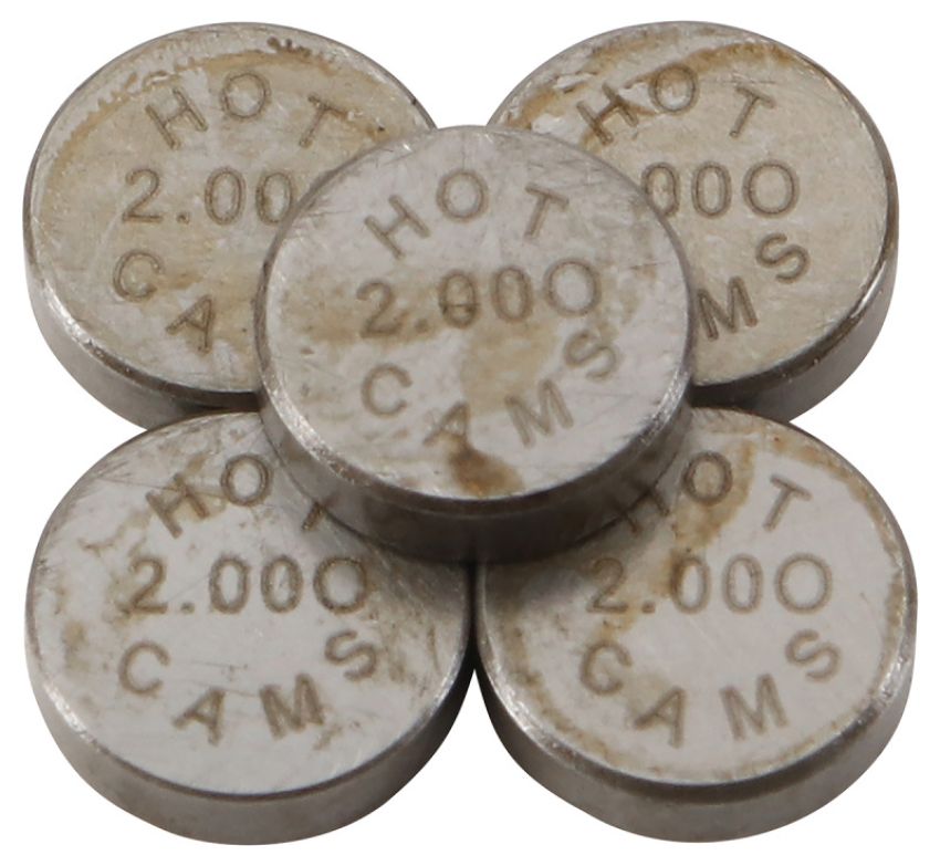Hot Cams 5PK748200 08-13 Yamaha WR 250 R Dual Sport 250cc 2.00mm Shim Kit - 5 Pack