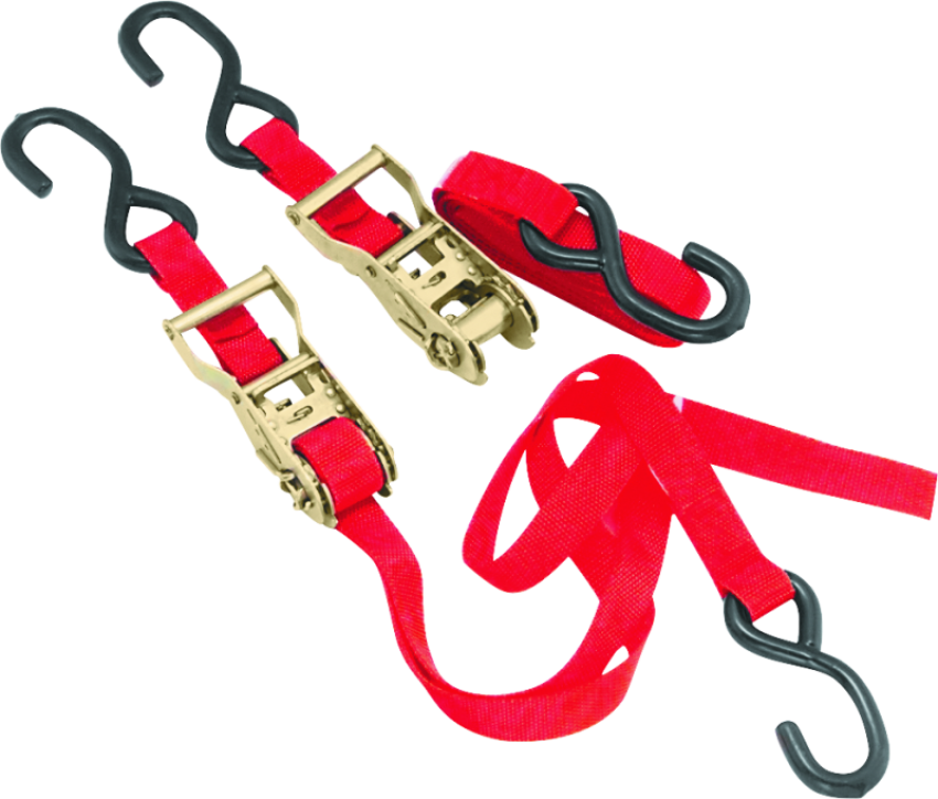 BikeMaster 100522 Tiedown 1in Rachet - Red
