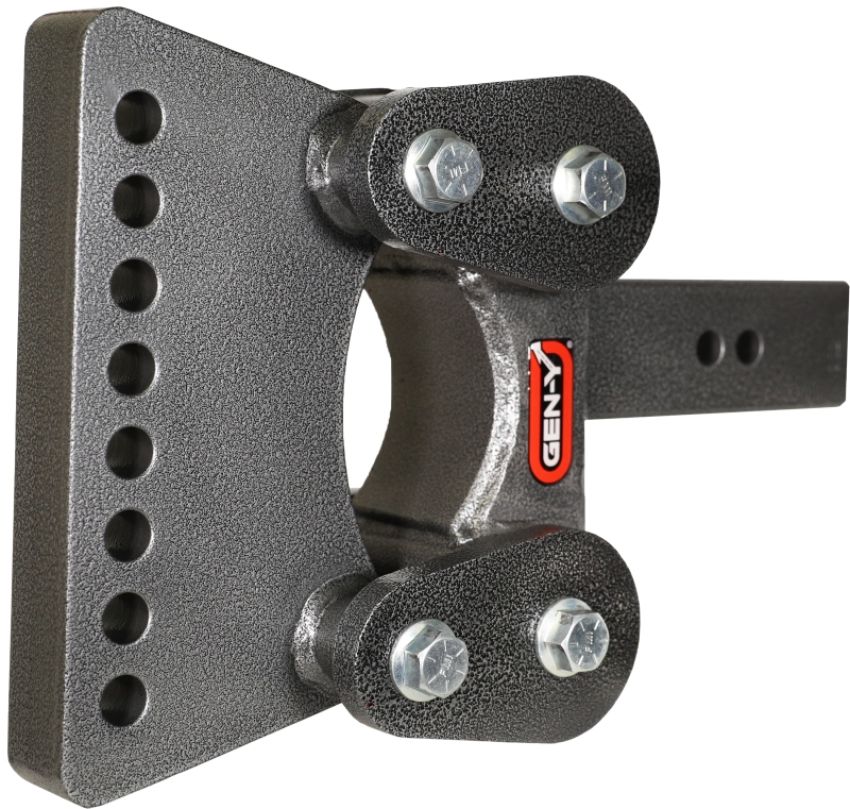 GEN-Y Hitch GH-2302 Gen-Y The Boss Torsion-Flex 2.5in Weight Distribution Shank 6.5in Drop 1.1K TW 10K Hitch