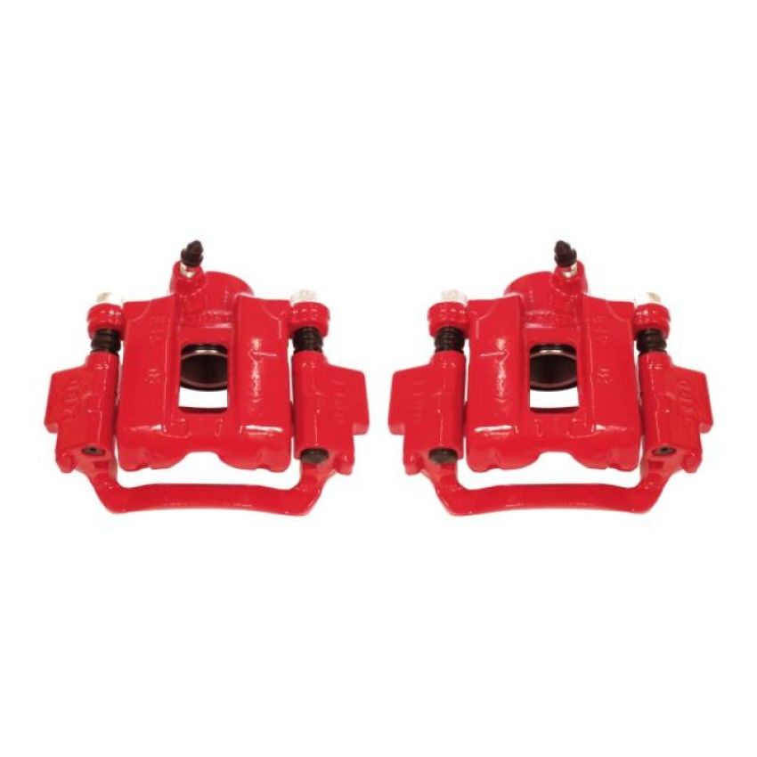 PowerStop S2736 Red Powder Coated Calipers