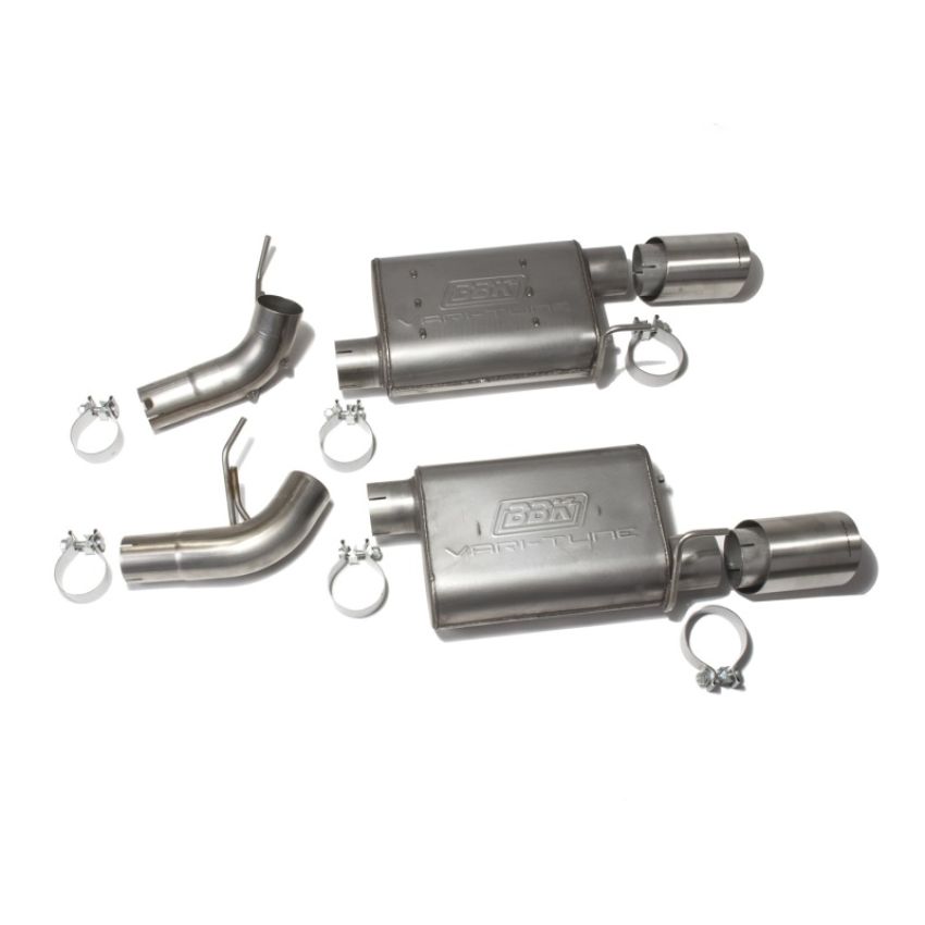 BBK 41005 05-10 Mustang GT VariTune Axle Back Exhaust Kit (Stainless Steel