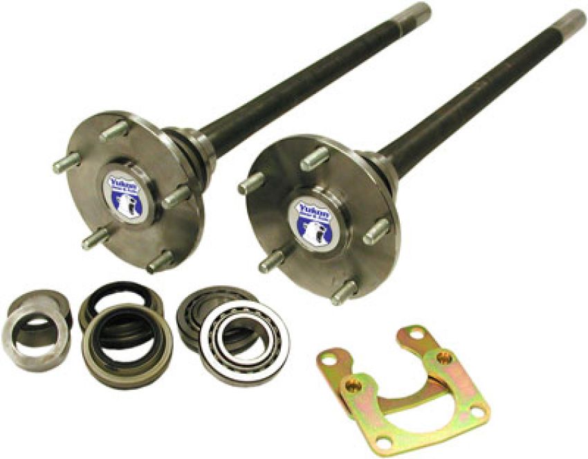 Yukon Gear & Axle YA FBRONCO-4-31 Yukon Gear 1541H Alloy Rear Axle Kit For Ford 9in Bronco From 74-75 w/ 31 Splines