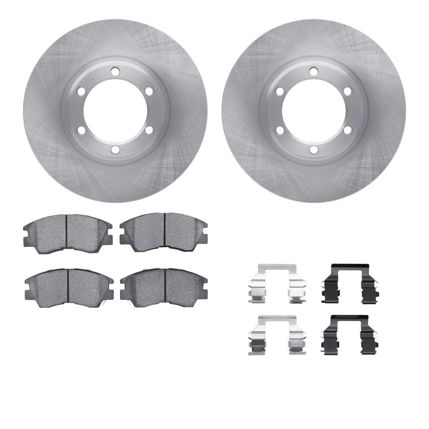 Dynamic Friction 6512-72272 Rotor Kit