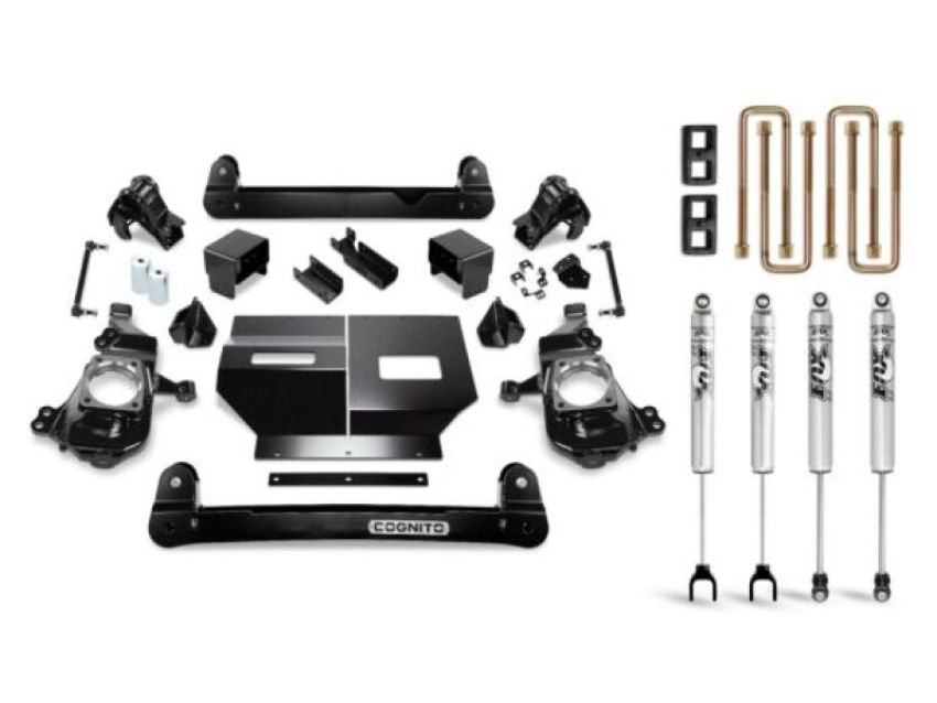 Cognito 110-P0890 20-24 Chevy/GMC Silverado/Sierra 2500/3500 HD 2WD/4WD 4in Std Lift Kit w/ Fox PS 2.0 IFP