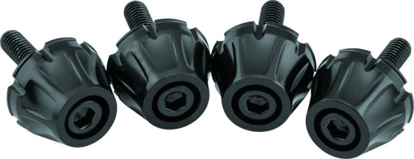 Kuryakyn 5722 Windshield Screws FLTR Black