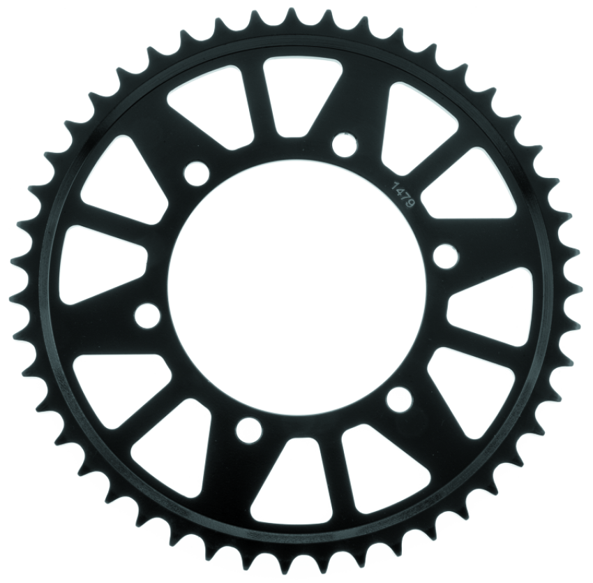 BikeMaster 965401 Yamaha Rear Steel Sprocket 530 47T - Black
