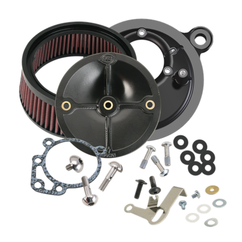 S&S Cycle 170-0058 99-06 BT w/ S&S Super E/G Carburetor Stealth Air Cleaner Kit w/o Cover