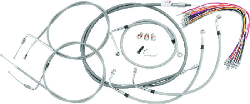 Burly Brand B30-1077 Control Kit 16in - Stainless Steel