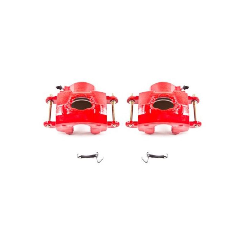 PowerStop S4020 Red Powder Coated Calipers