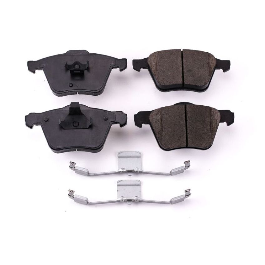 PowerStop 17-1003 PowerStop - Z17 Low-Dust Ceramic Brake Pads with Hardware