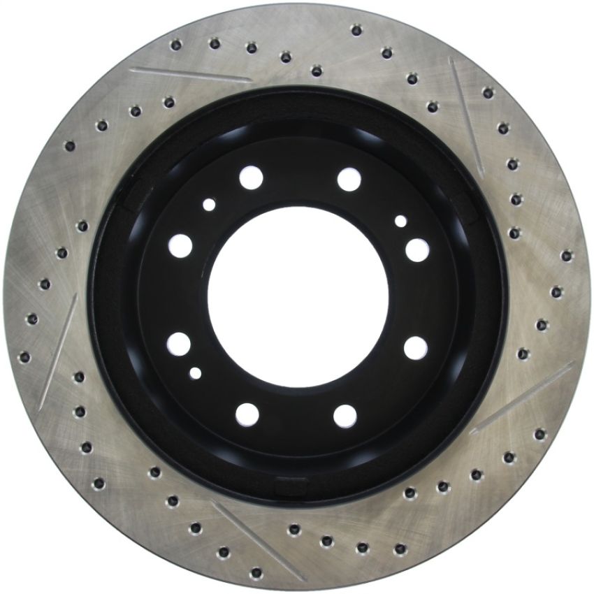 Stoptech 127.66074R Slotted & Drilled Sport Brake Rotor