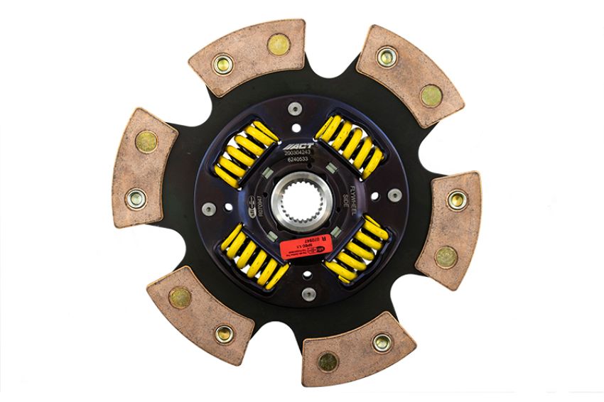 ACT 6240533 08-13 BMW 128i (E82/E88) L6-3.0L (N51/N52) 6 Pad Sprung Race Disc