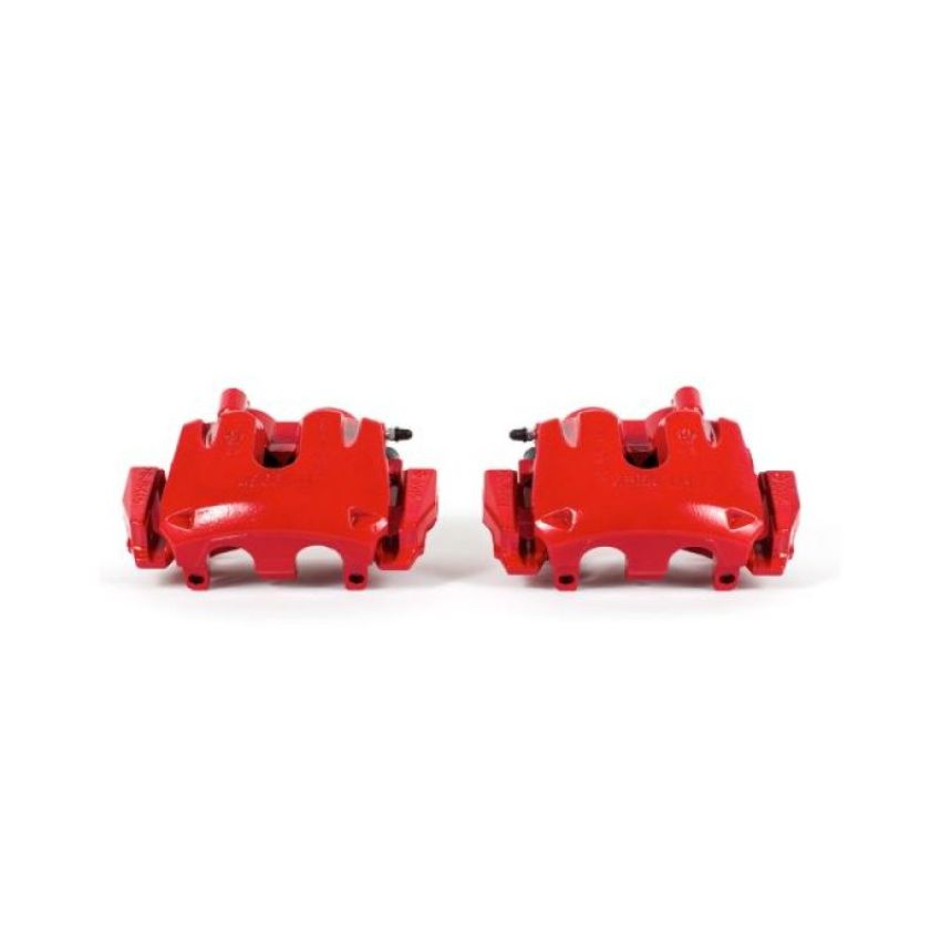 PowerStop S5296 Red Powder Coated Calipers