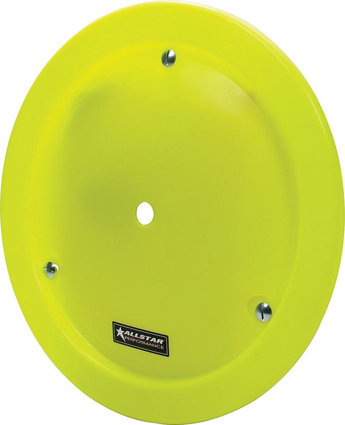 ALLSTAR PERFORMANCE ALL44238 Universal Wheel Cover Neon Yellow