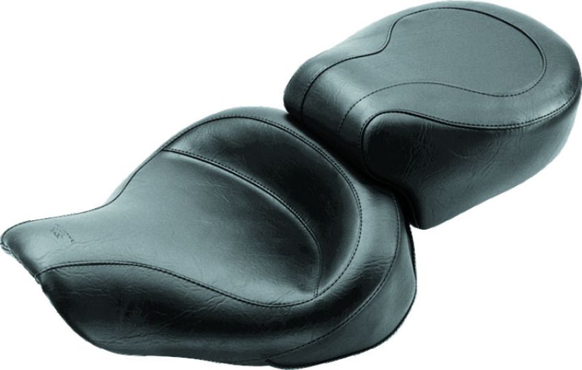Mustang Motorcycle 75536 Mustang 91-05 Harley Dyna Wide Touring 1PC Seat - Black