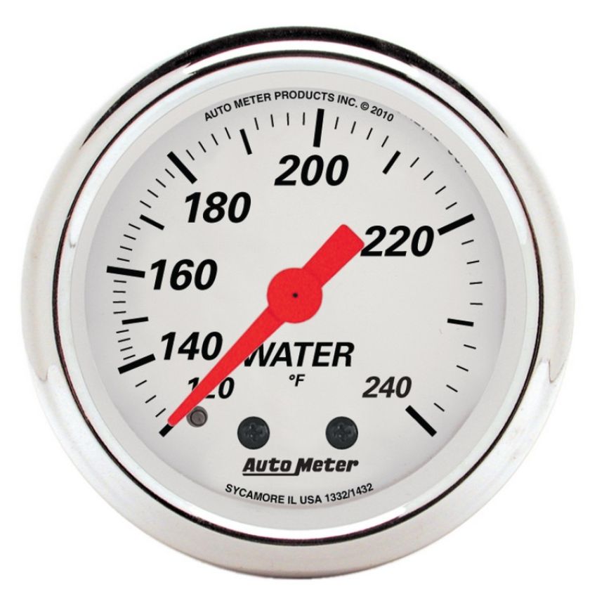 AutoMeter 1332 GAUGE, WATER TEMP, 2 1/16