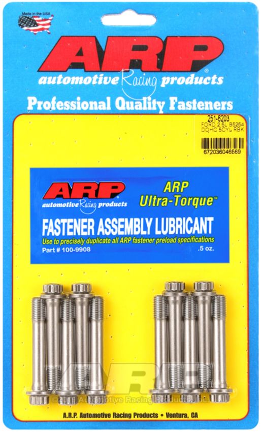 ARP 251-6203 Ford 2.5L B5254 DOHC 5Cyl Rod Bolt Kit