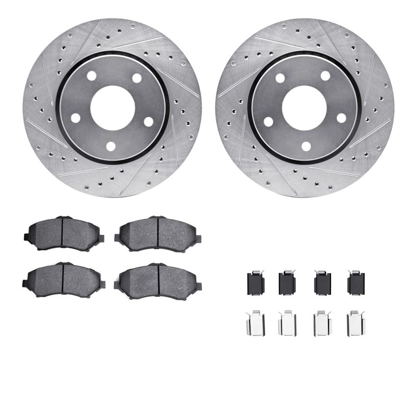Dynamic Friction 7512-40092 Rotor Kit