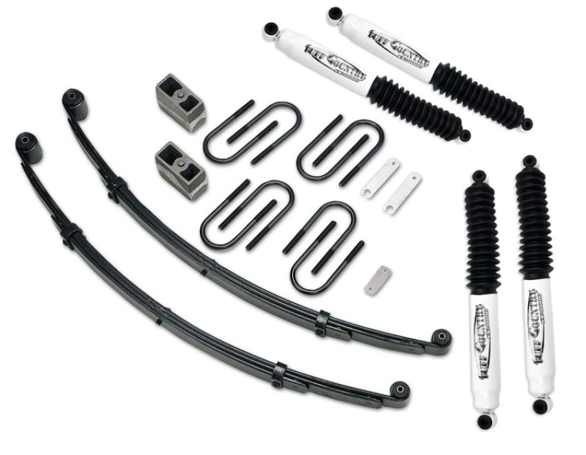 Tuff Country 13742KN 88-91 Chevy Suburban 3/4 Ton 4wd 3in Lift Kit Heavy Duty (SX8000 Shocks)