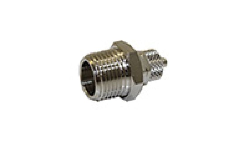 Snow Performance SNO-82081R Straight Res Fitting 3/8 NPT- 1/4 Quick Connect