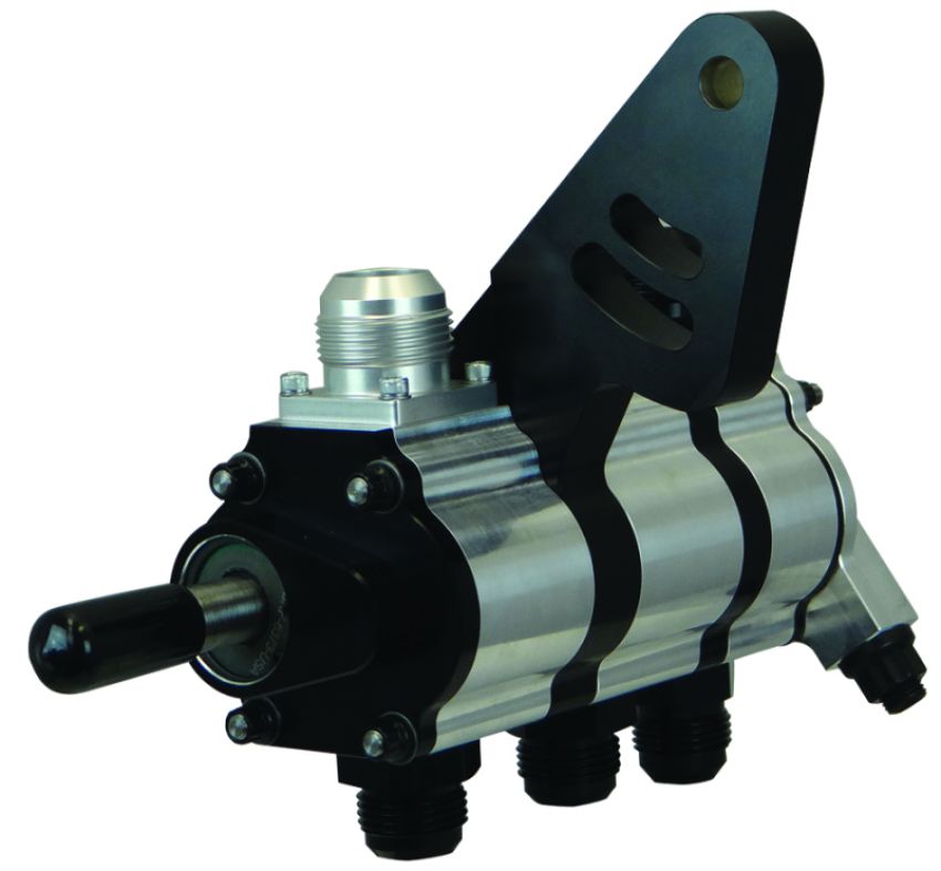 Moroso 22323 Dragster 3 Stage Dry Sump Oil Pump - Tri-Lobe - Right Side - 1.200 Pressure