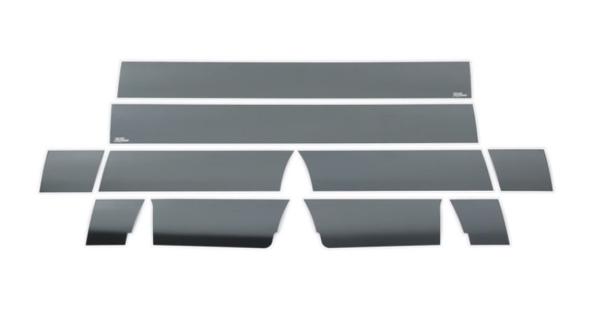 Putco 9751411BP 09-14 Ford F-150 Reg Cab 6.5 Short Box - 7in Wide (10pcs) Black Platinum Rocker Panels