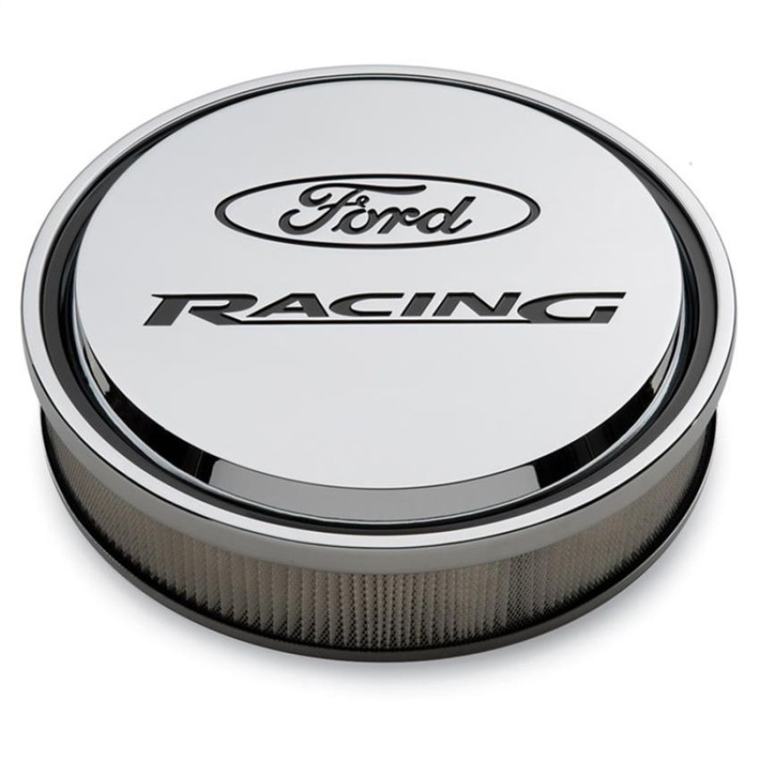 FORD FRD302-384 Slant Edge Air Cleaner Kit 13in Dia  Drop Base