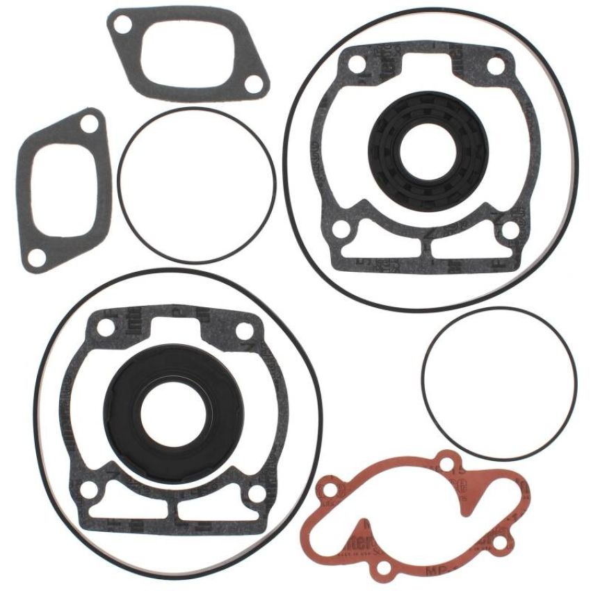 Vertex Pistons 711169 Vertex Gaskets 85-86 Ski-Doo Safari Grand Luxe Complete Gasket Kit w/ Oil Seals