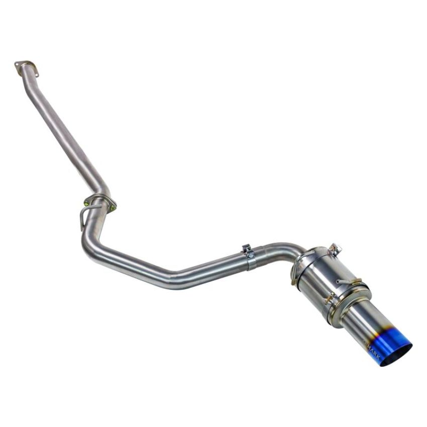 Remark RK-C1063T-04TF Subaru 2022 BRZ Catback Exhaust - R1 Spec Single - Exit Full Titanium