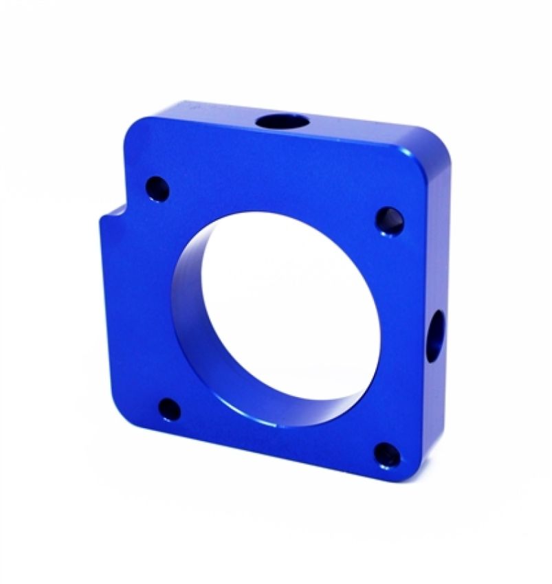 Torque Solution TS-TBS-027BU Throttle Body Spacer (Blue) Subaru WRX 2006-2014 / STI 2004-2015