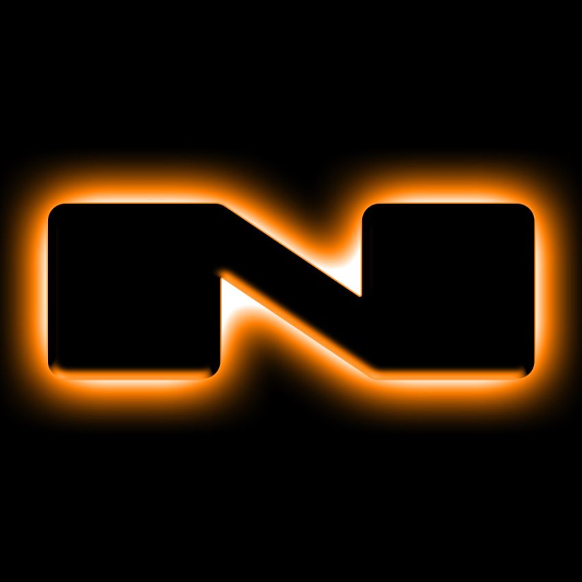 Oracle Lighting 3141-N-005 Universal Illuminated LED Letter Badges - Matte Black Surface Finish - N