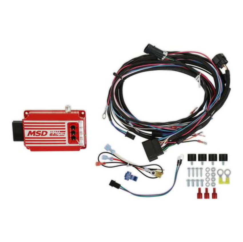MSD IGNITION MSD6523 Ultra 6AL Plus Ignition Box - Red Finish