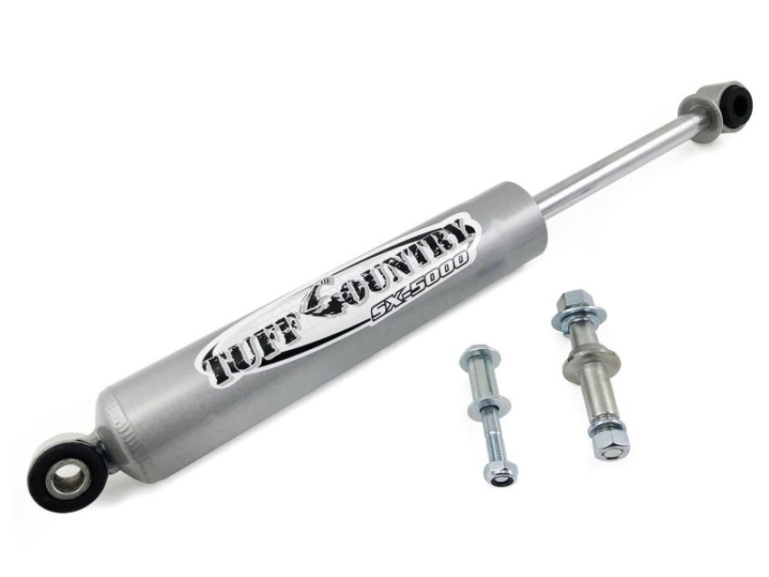Tuff Country 65180 87-06 Jeep Wrangler Single Steering Stabilizer (OEM replacement cylinder)