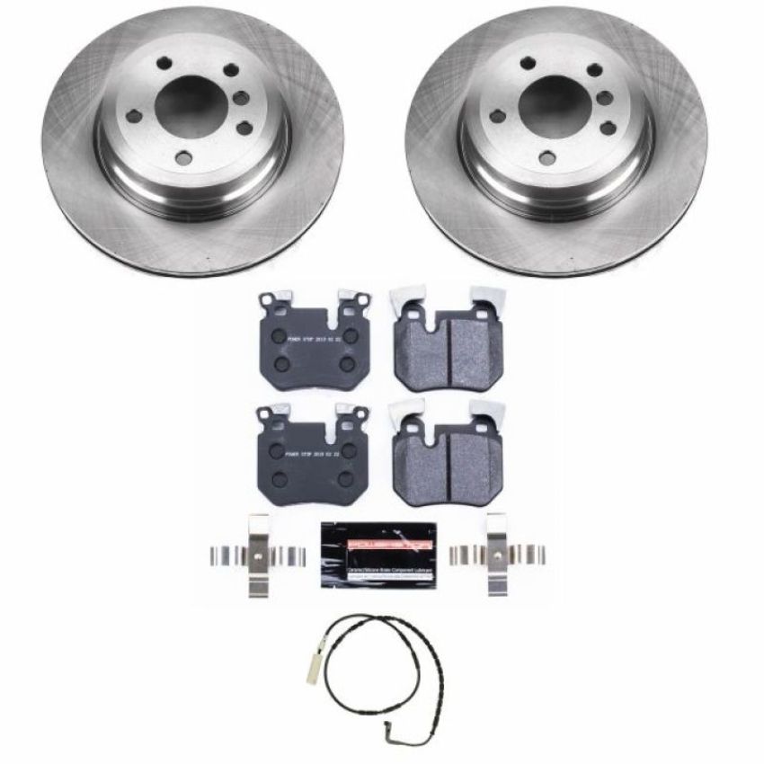 PowerStop TDSK5688 Track Day Spec High-Performance Brake Pad and Rotor Kit