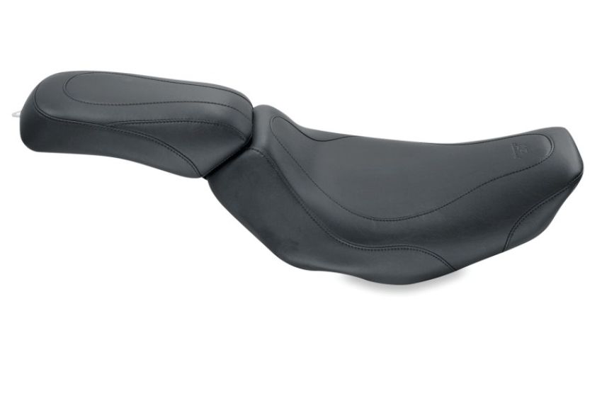 Mustang Motorcycle 76350 Mustang 97-07 Harley Electra Glide Std, Road Glide Tripper Fastback Solo Seat - Black