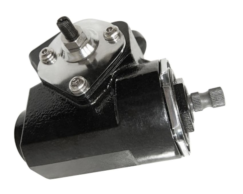 RACING POWER CO-PACKAGED RPCR3145 Reversed Corvair Steeri ng Box - Black