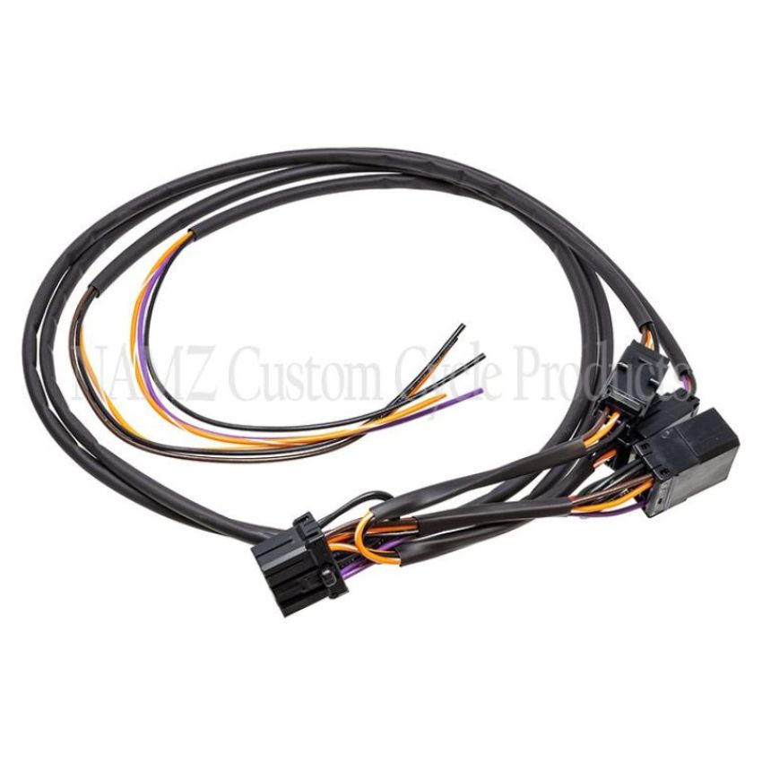 NAMZ NFT-TS01 Plug-N-Play Fender Tap Harness w/Saddlebag Pigtails (Run/Turn for Incandescent Bulbs Only)