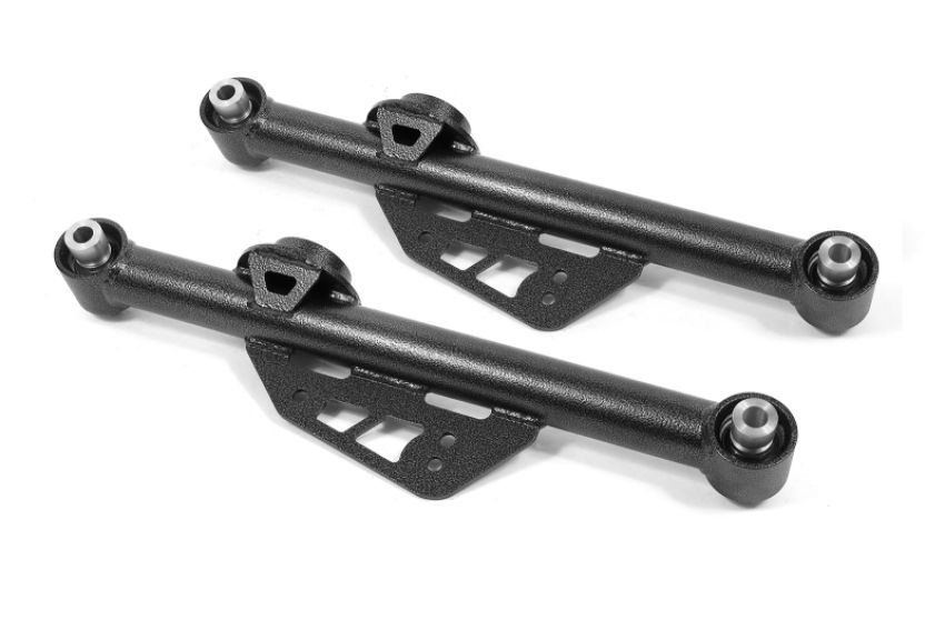 BMR Suspension TCA017H BMR 99-04 Mustang Non-Adj. Lower Control Arms w/ Spherical Bearings - Black Hammertone