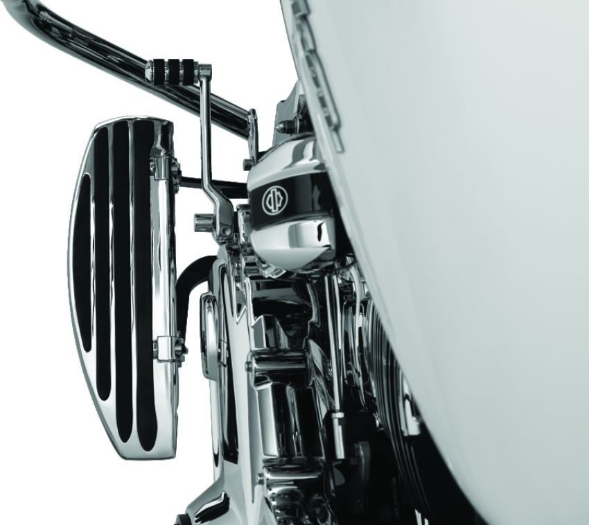 Kuryakyn 4609 Floorboard Relocator Brackets 97-16 Touring Chrome