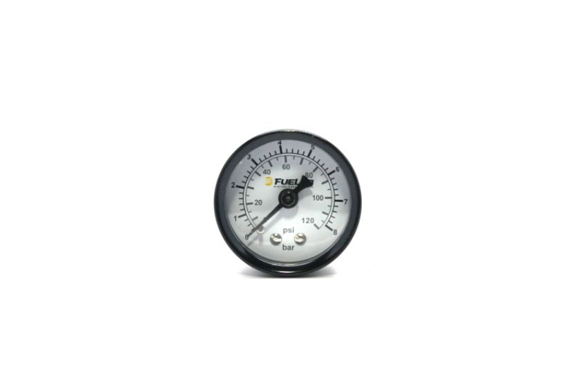 Fuel Pressure Gauge EFI 0-120psi bar & psi