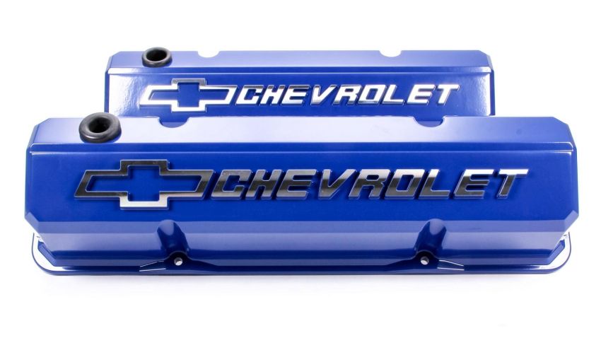 PROFORM PFM141-932 SBC Slant Edge V/C's - Die Cast - Blue