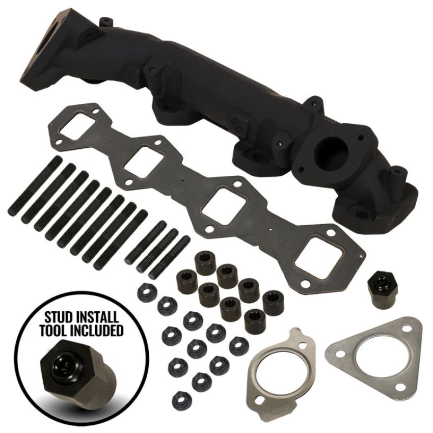 BD Diesel 1043009 BD 6.7L Powerstroke Exhaust Manifold Passenger Side - Ford 2015-2019